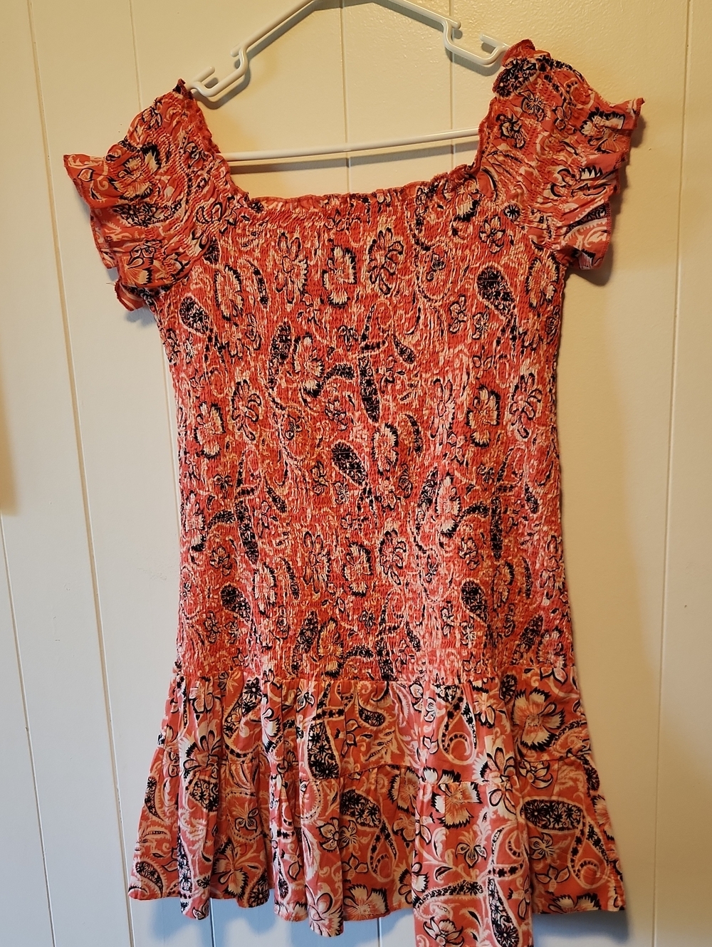 MNG Floral Paisley Stretchy Mini Dress
